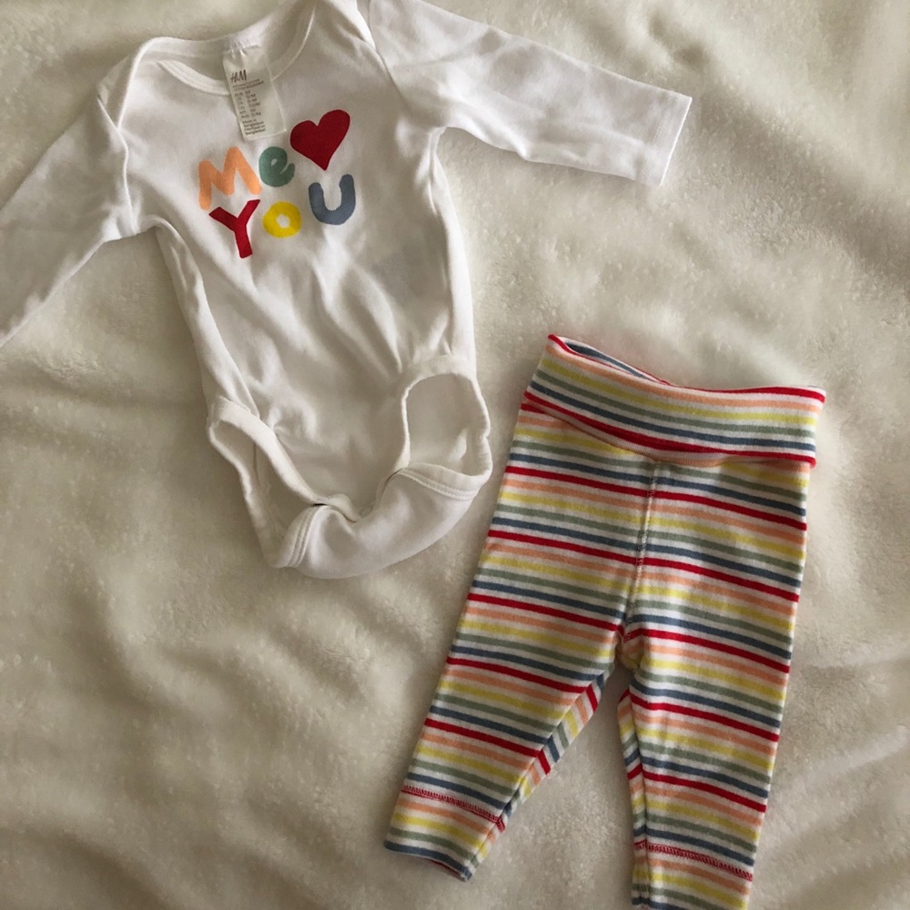 H&M Newborn Outfit Set